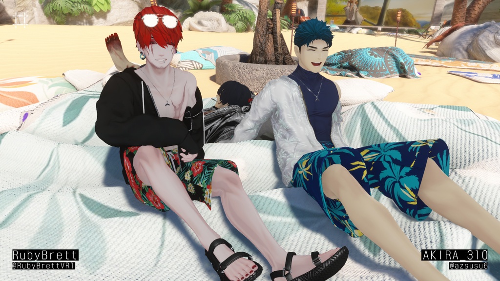 ✨️セール中✨️男性アバター向け水着🌊Spindrift🌊【12アバター対応】#ES_ITEM