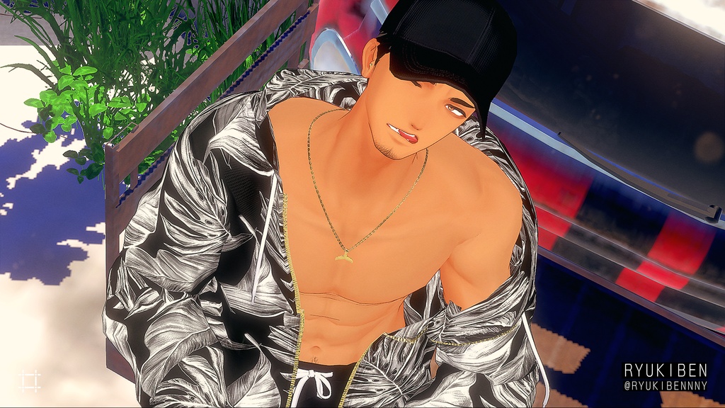 ✨️セール中✨️男性アバター向け水着🌊Spindrift🌊【12アバター対応】#ES_ITEM