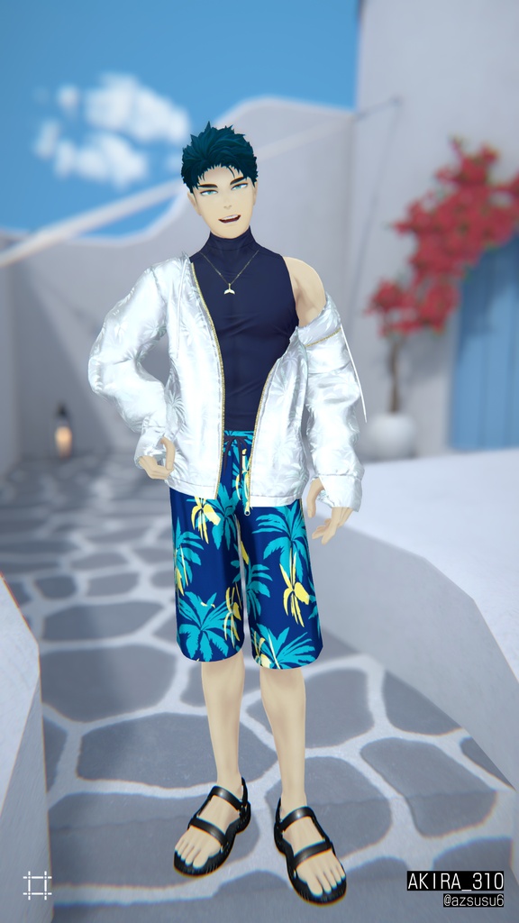 ✨️セール中✨️男性アバター向け水着🌊Spindrift🌊【12アバター対応】#ES_ITEM