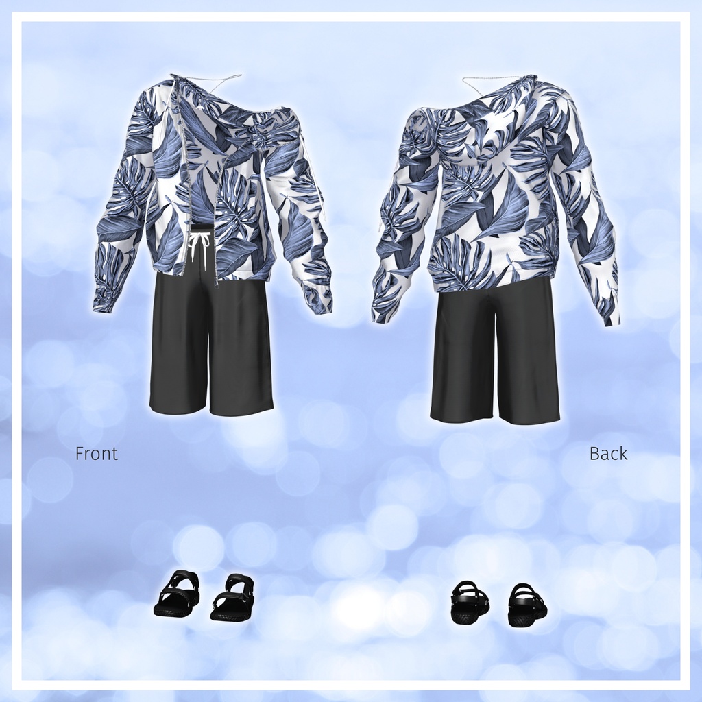 ✨️セール中✨️男性アバター向け水着🌊Spindrift🌊【12アバター対応】#ES_ITEM