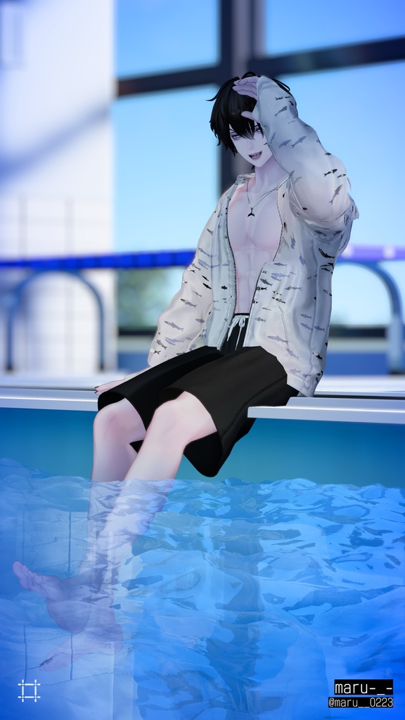 ✨️セール中✨️男性アバター向け水着🌊Spindrift🌊【12アバター対応】#ES_ITEM
