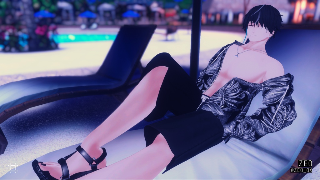 ✨️セール中✨️男性アバター向け水着🌊Spindrift🌊【12アバター対応】#ES_ITEM