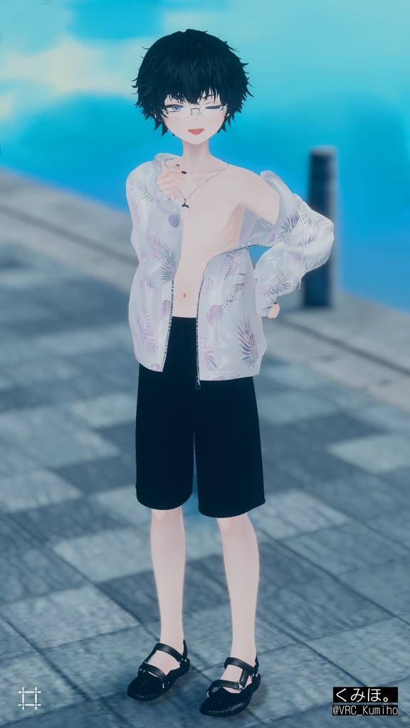✨️セール中✨️男性アバター向け水着🌊Spindrift🌊【12アバター対応】#ES_ITEM
