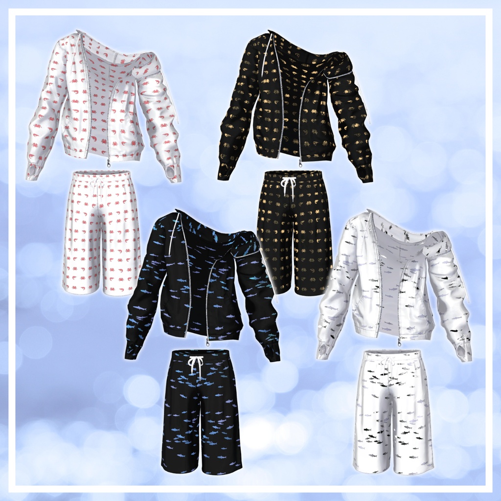 ✨️セール中✨️男性アバター向け水着🌊Spindrift🌊【12アバター対応】#ES_ITEM