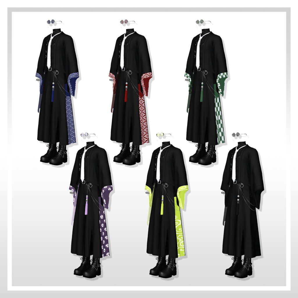 ✨️セール中✨️和モード衣装 —𝗩𝗲𝘀𝘁𝗶𝗴𝗲—【13アバター対応】#ES_ITEM