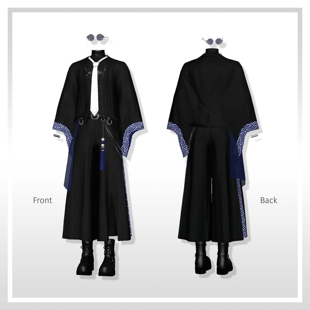 ✨️セール中✨️和モード衣装 —𝗩𝗲𝘀𝘁𝗶𝗴𝗲—【13アバター対応】#ES_ITEM