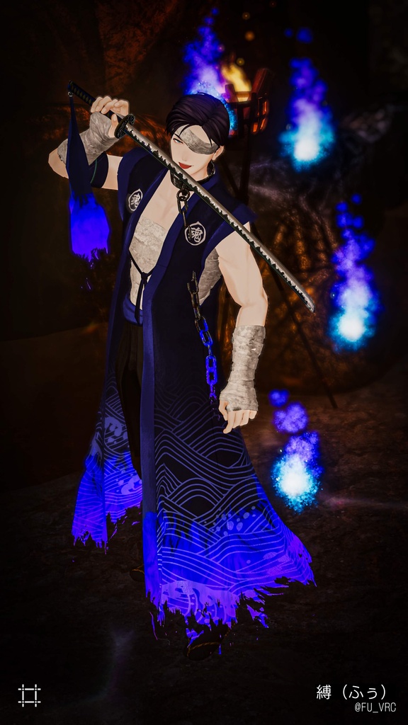 ✨️セール中✨️潮焔魂衣—Tideflame Soul Shroud—【14アバター対応】#ES_ITEM