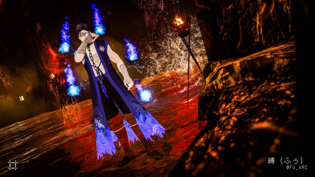 ✨️セール中✨️潮焔魂衣—Tideflame Soul Shroud—【14アバター対応】#ES_ITEM
