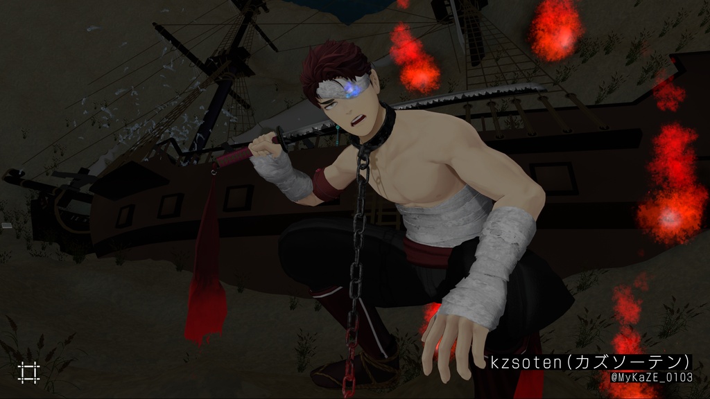 ✨️セール中✨️潮焔魂衣—Tideflame Soul Shroud—【14アバター対応】#ES_ITEM