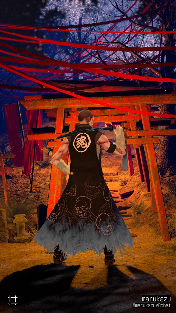 ✨️セール中✨️潮焔魂衣—Tideflame Soul Shroud—【14アバター対応】#ES_ITEM