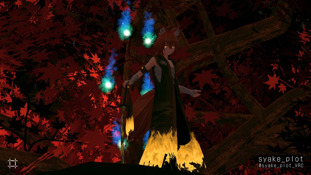 ✨️セール中✨️潮焔魂衣—Tideflame Soul Shroud—【14アバター対応】#ES_ITEM