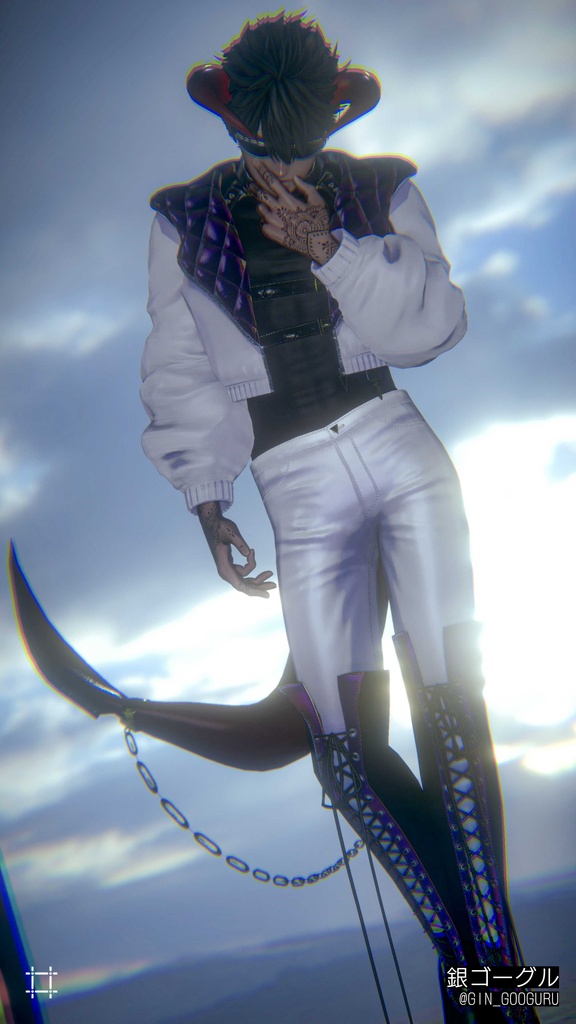 😈セール中😈▽Demon Rend▽【14アバター対応】#ES_ITEM