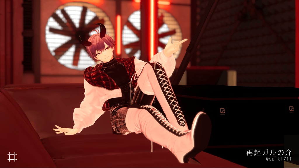 😈セール中😈▽Demon Rend▽【14アバター対応】#ES_ITEM
