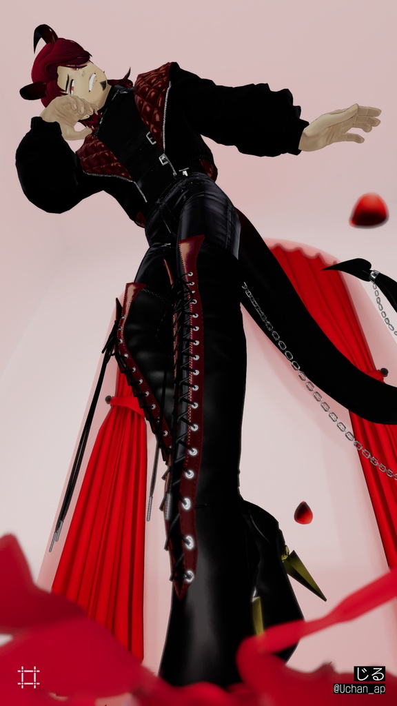 😈セール中😈▽Demon Rend▽【14アバター対応】#ES_ITEM