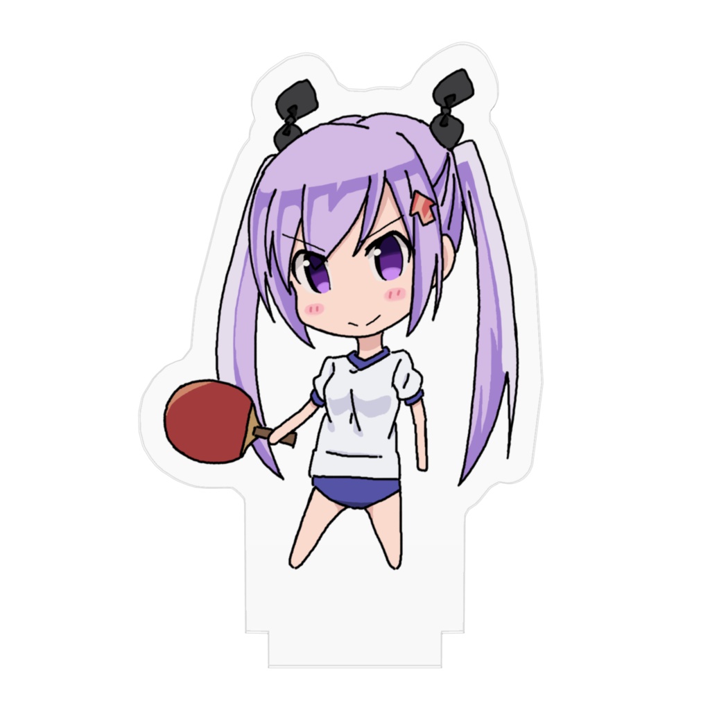 灼熱の卓球娘 上矢あがり アクリルフィギュア