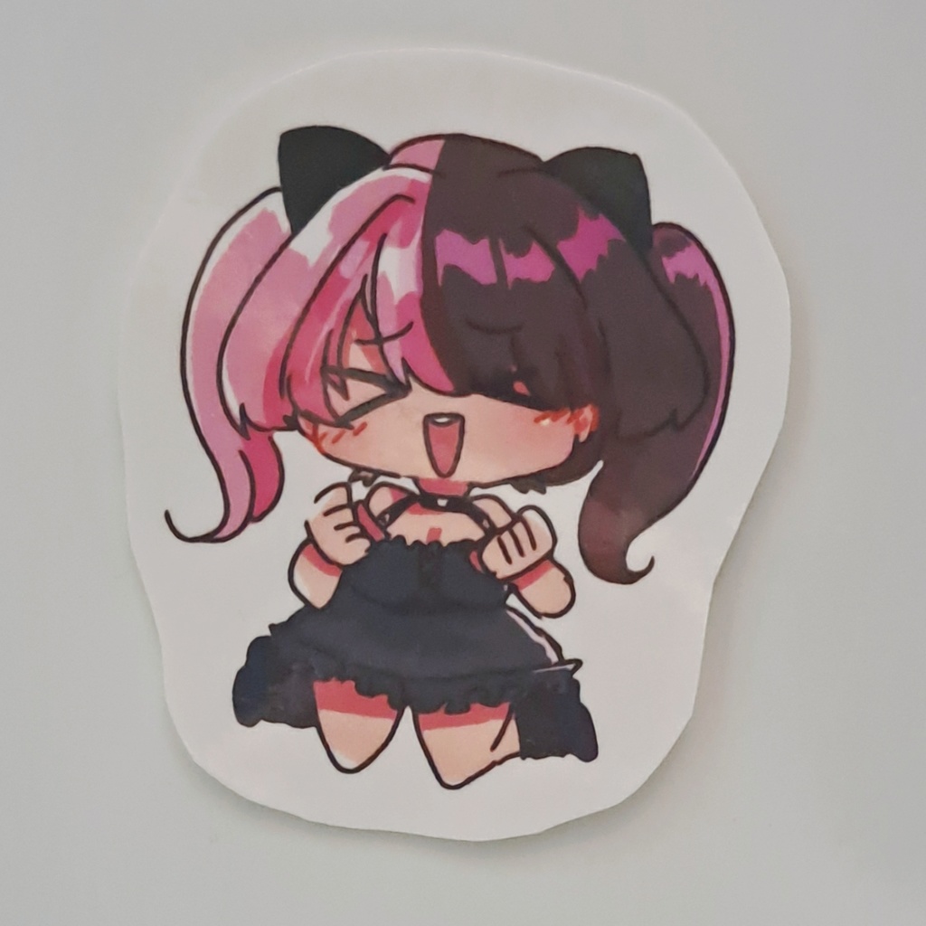 橘ひなの ミニキャラ ステッカー みるくてゃん