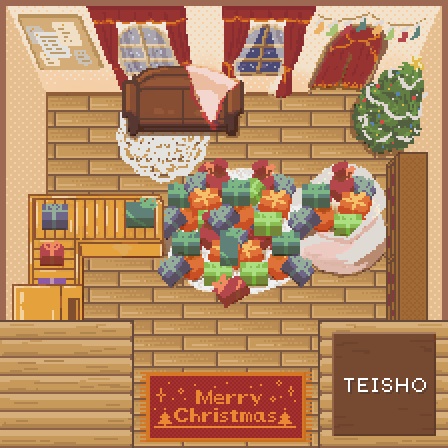 クリスマスの箱々【pictSQUARE用店舗外観】