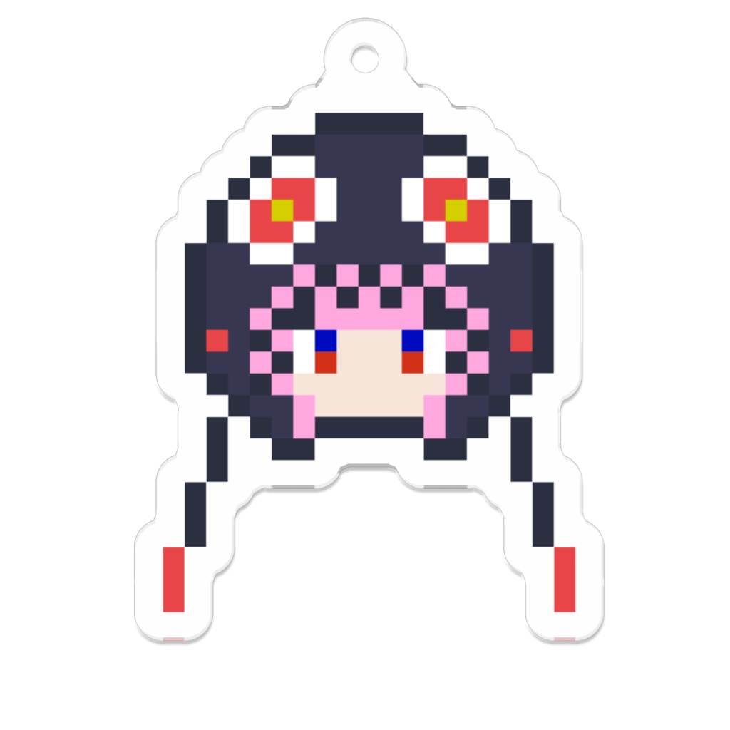 花譜 アクリルキーホルダー(花魁鳥)