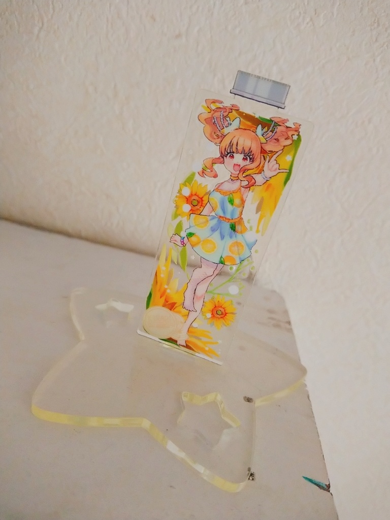 8cmハーバリウムきらりアクリルスタンド