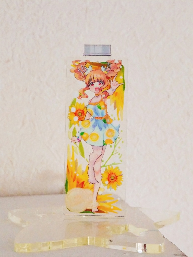 8cmハーバリウムきらりアクリルスタンド