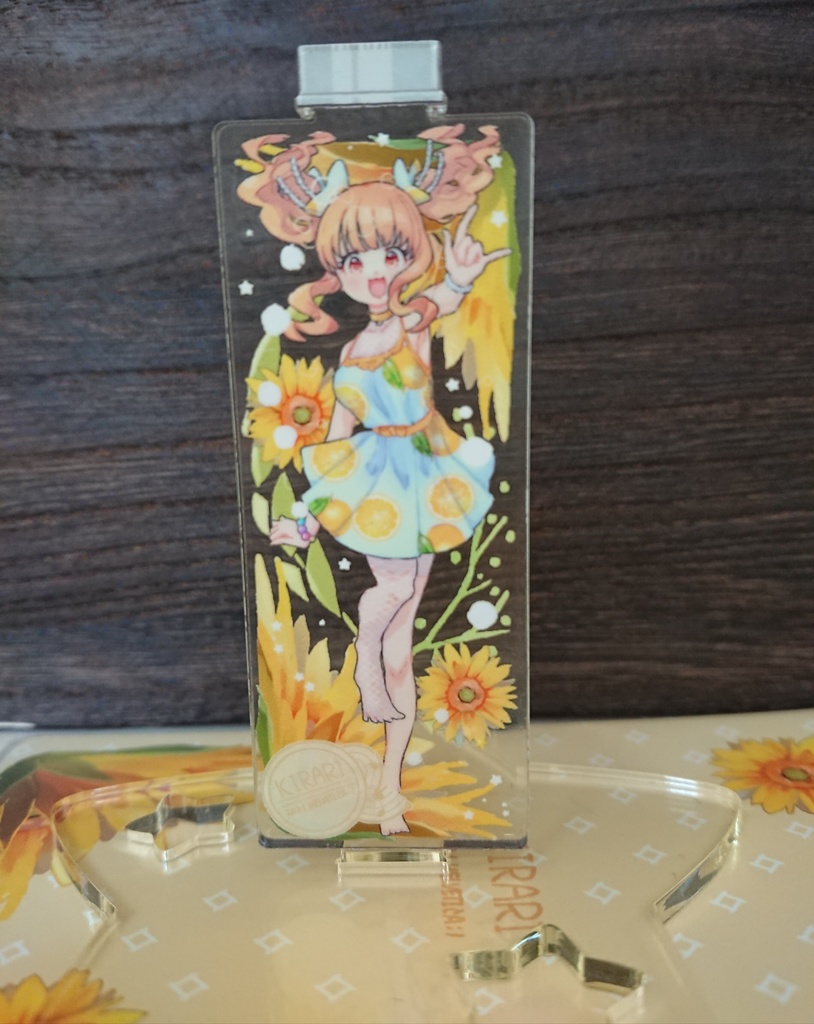 8cmハーバリウムきらりアクリルスタンド