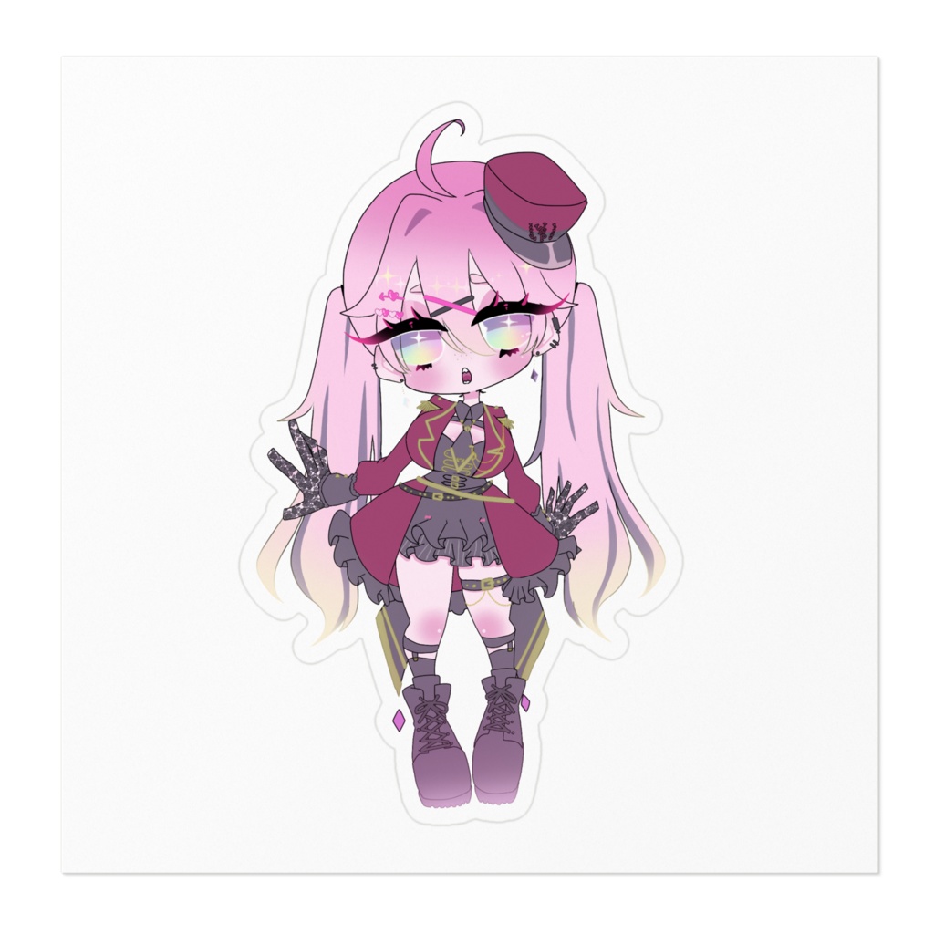 【わんにゃんぴよTV】いとり誕生日限定ステッカー2024【新衣装】