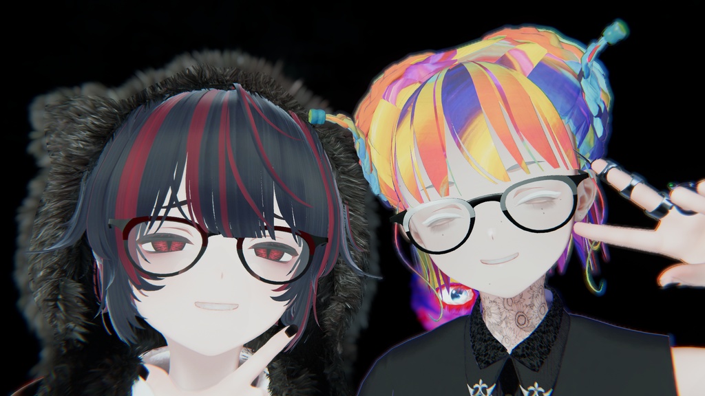 【VRC想定・MA対応】Eyewear²「Clavas」