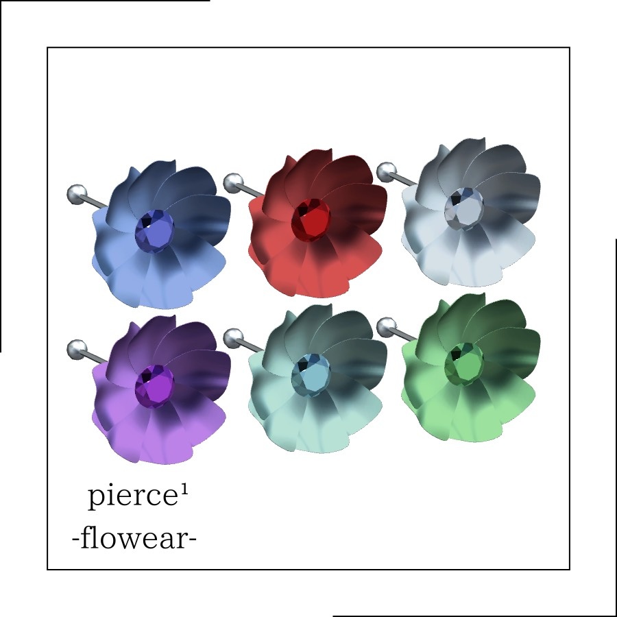 【VRC想定】pierce¹「Flowear」