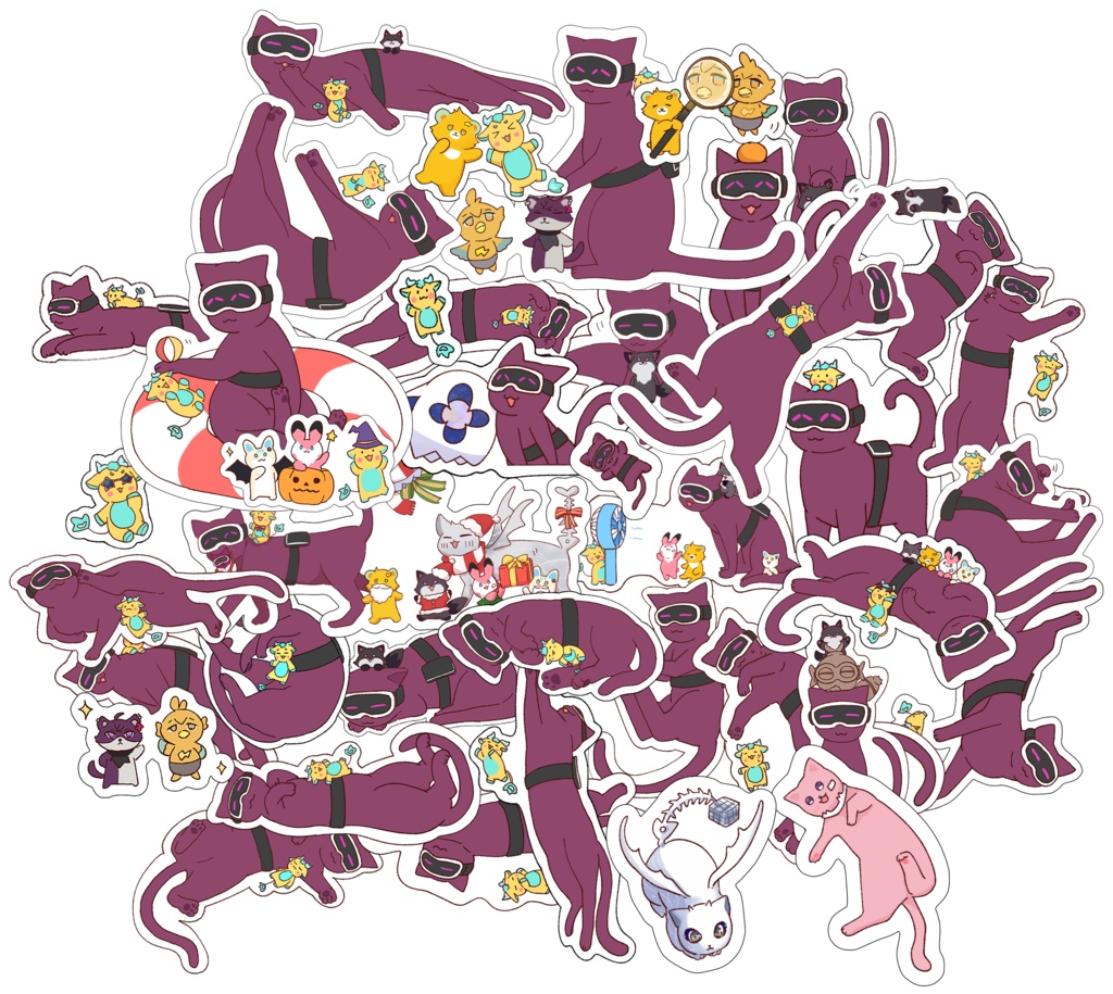 【非公式】フレークシールセットA