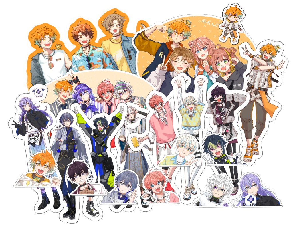 【非公式】フレークシールセットB