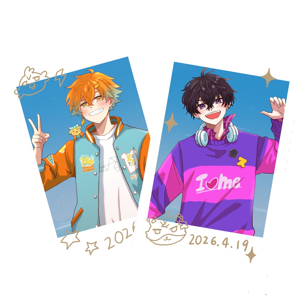 【非公式】インスタントフォト風カードセット（リトテツ）