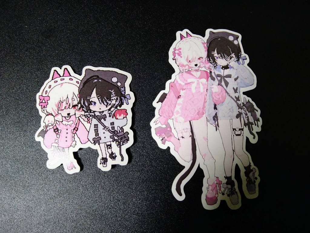 なのにゃおステッカー2枚セット