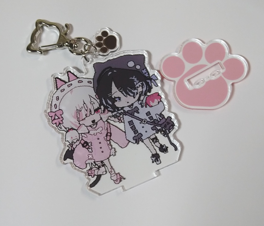 なのにゃおドットアクキー兼アクスタ