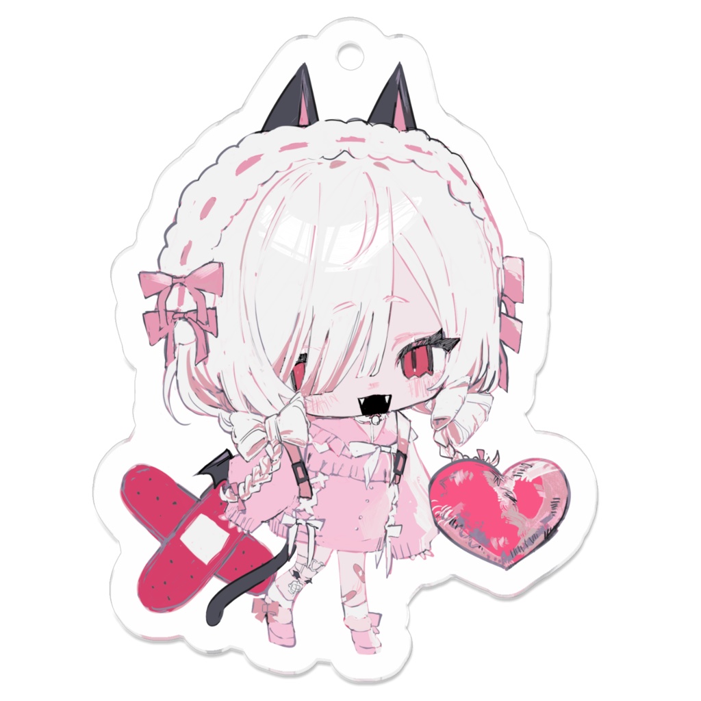 ニャオでふぉるめアクキー