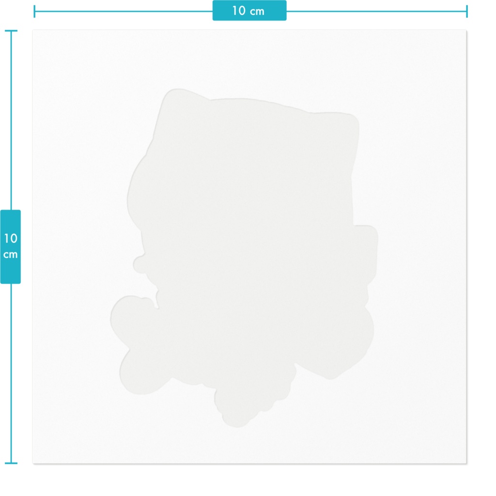 ナノでふぉるめステッカー