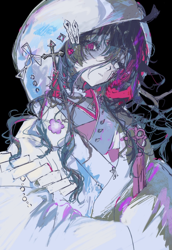 白無垢祇子さんポストカード