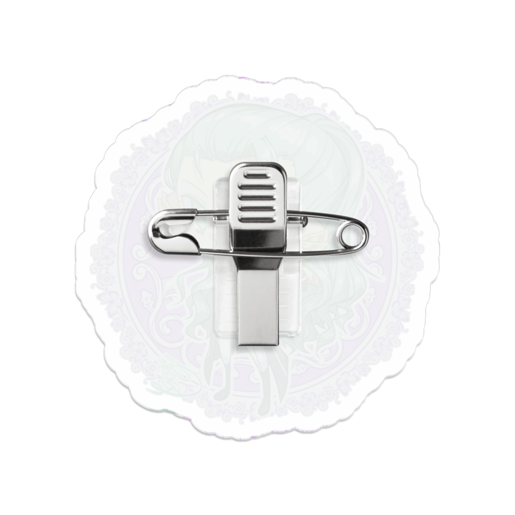 アクリルバッジ 桔梗