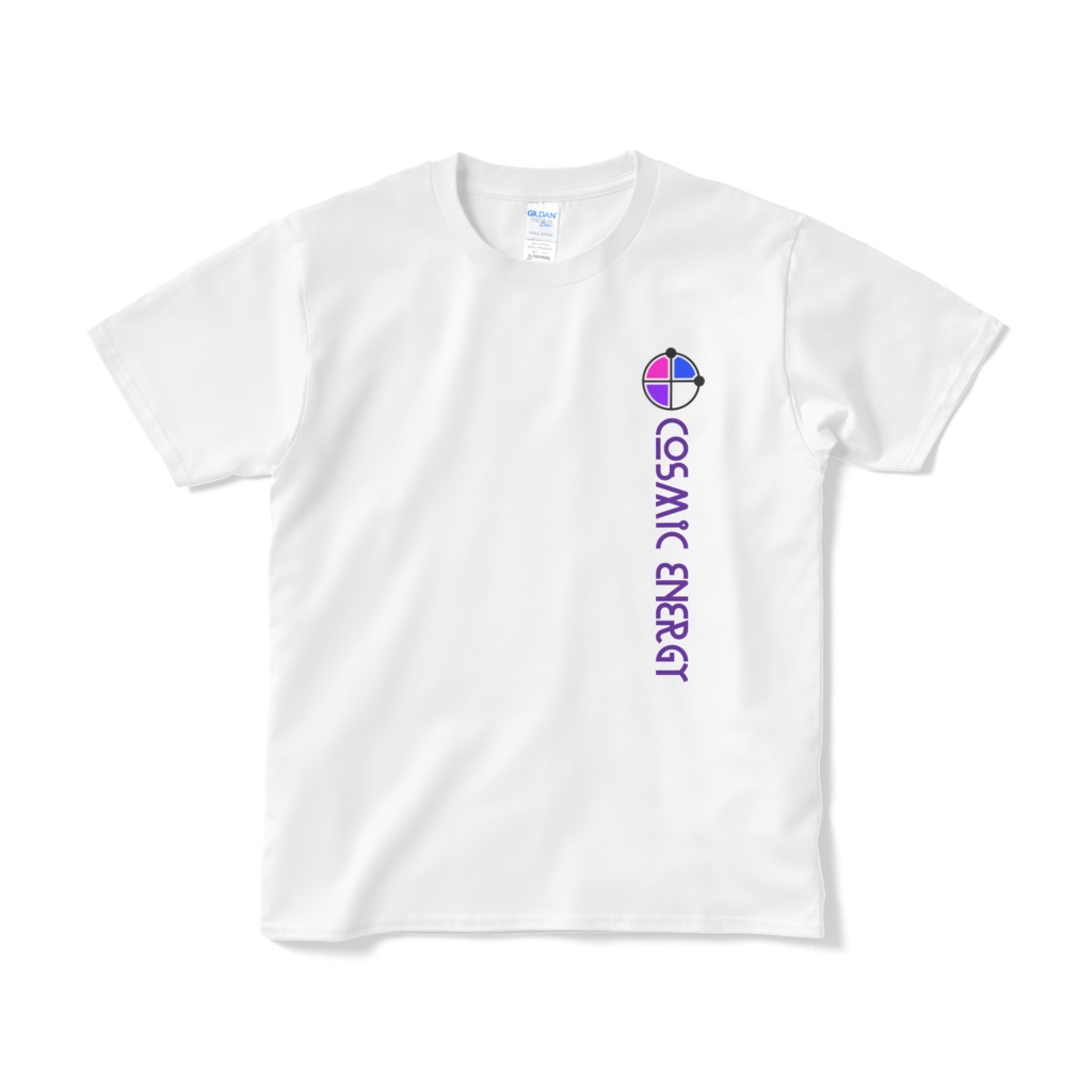 DESIGNカタカムナTシャツ B-02 白