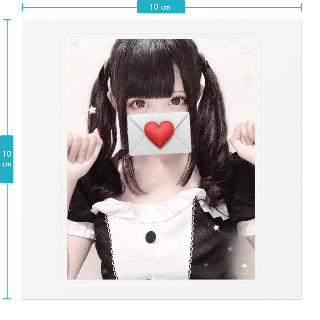 色んな所に貼れちゃうもあちゃん