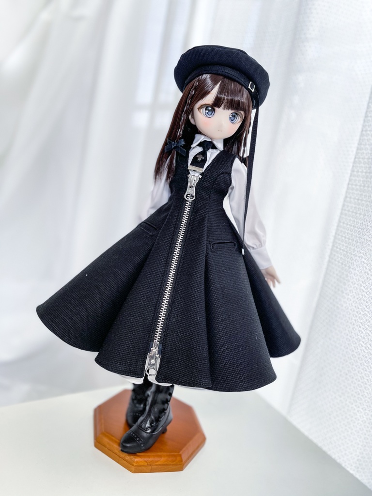 【MDD】ダブルジップベストワンピセット