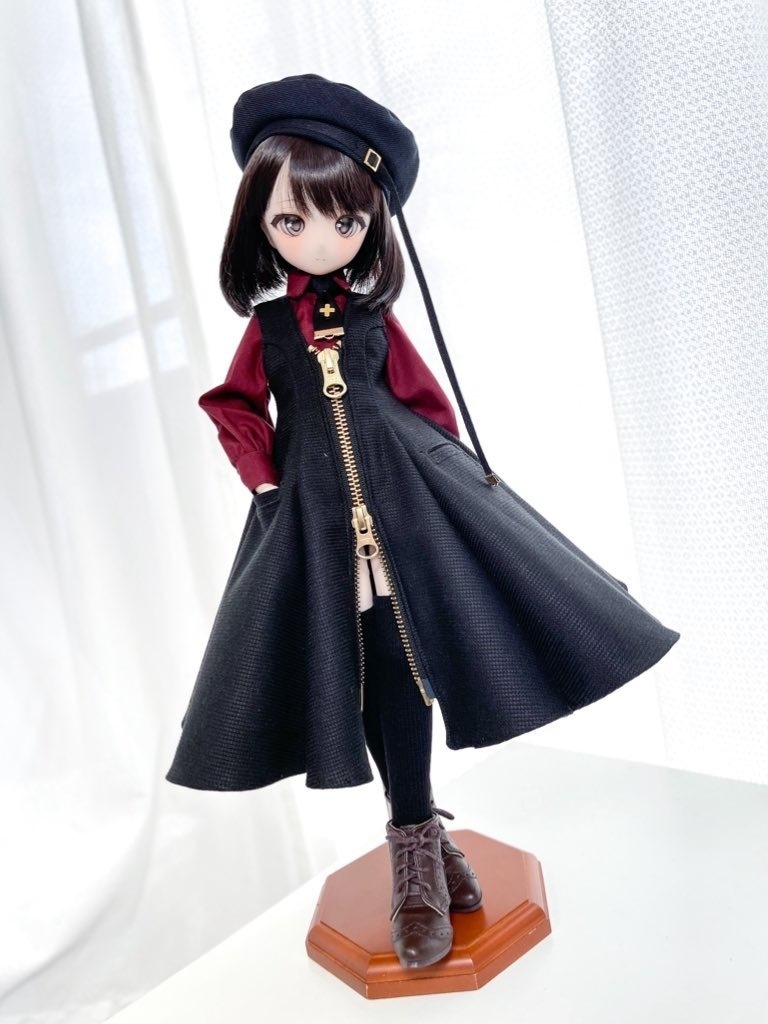 【MDD】ダブルジップベストワンピセット