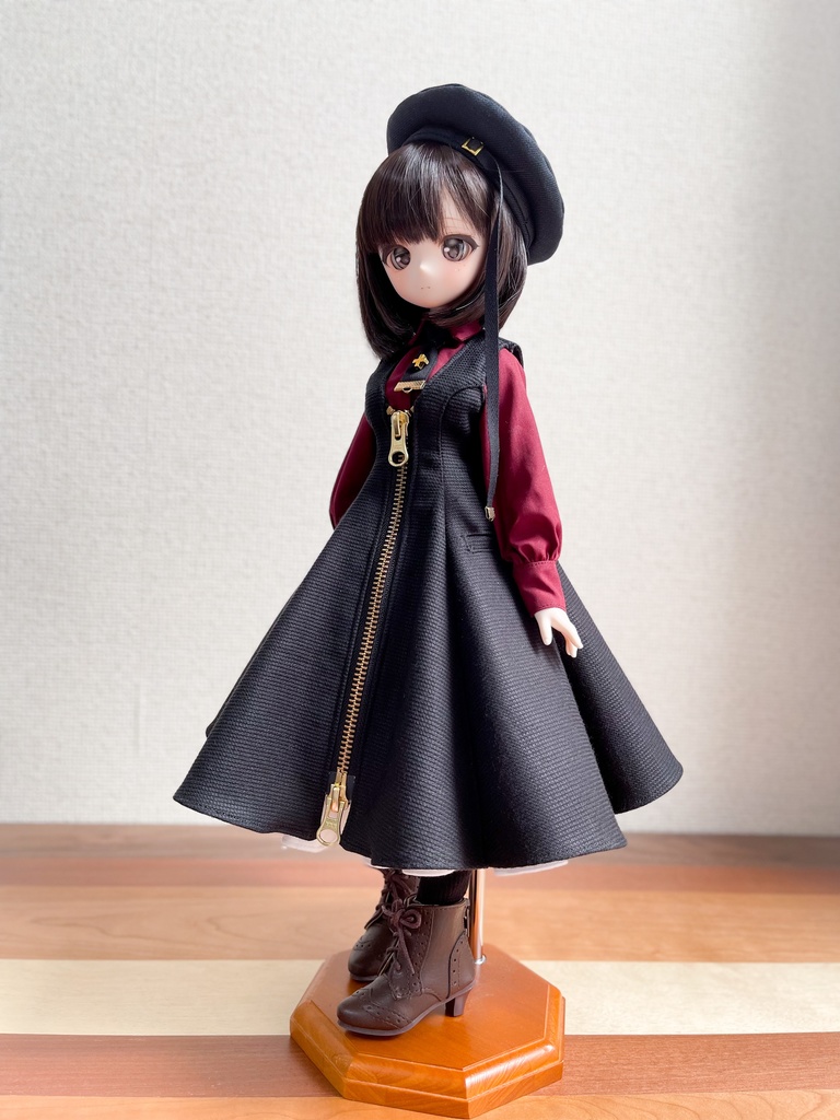 【MDD】ダブルジップベストワンピセット