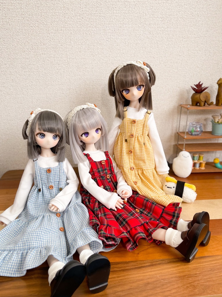 【MDD】カントリーチェックワンピセット