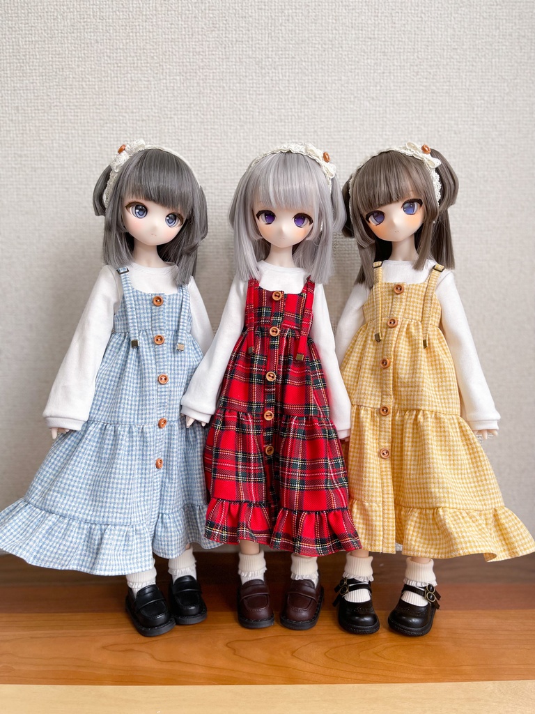 【MDD】カントリーチェックワンピセット