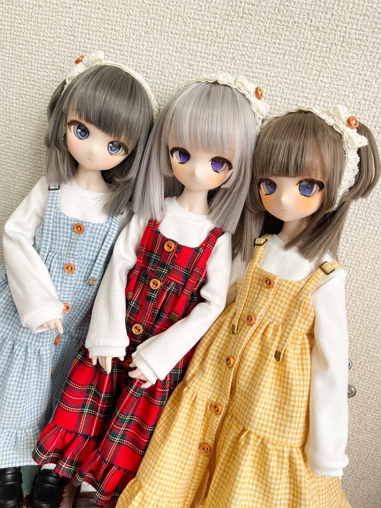 【MDD】カントリーチェックワンピセット