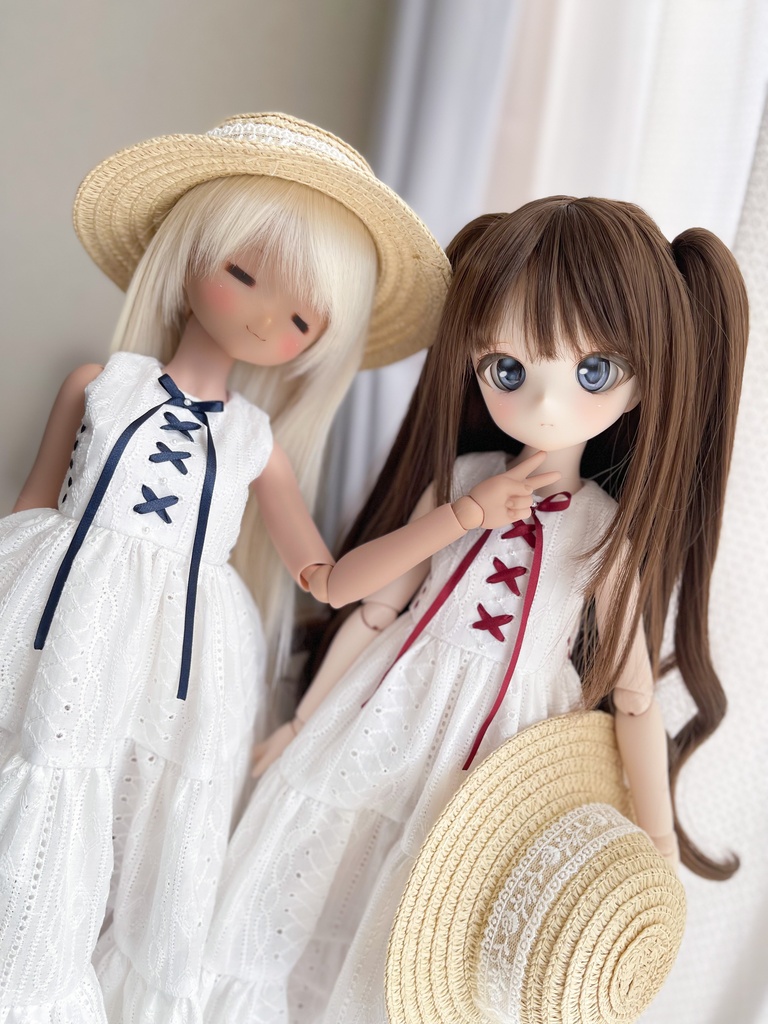【MDD】白ワンピセット