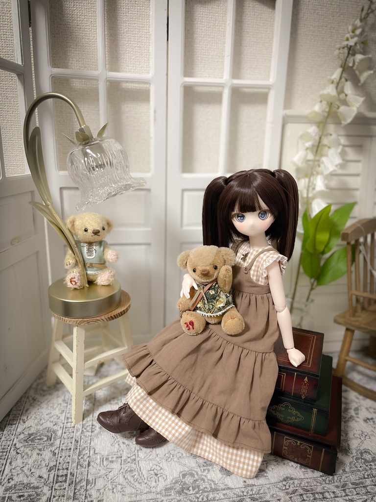 【MDD】ことりカフェエプロンワンピセット