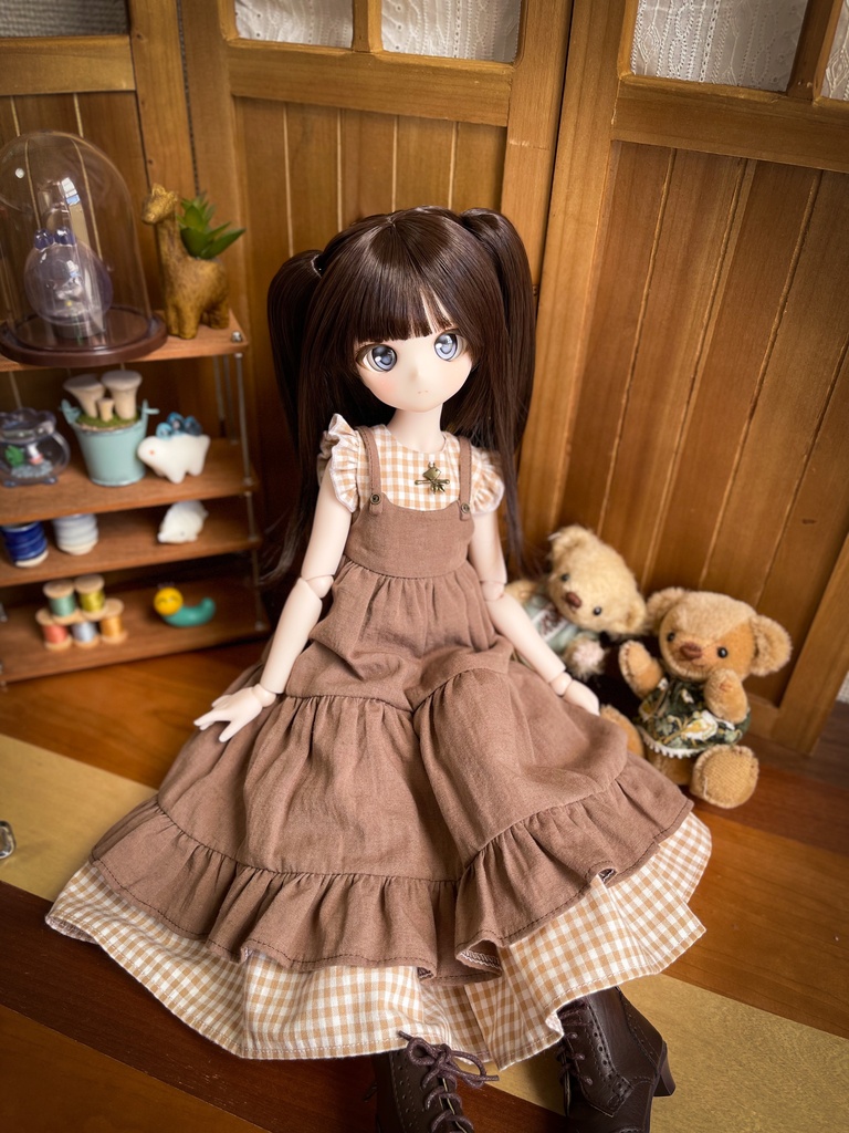 【MDD】ことりカフェエプロンワンピセット