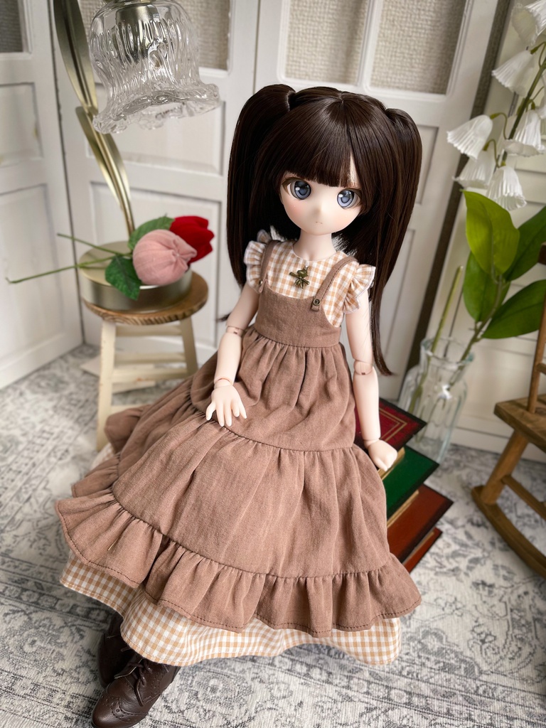 【MDD】ことりカフェエプロンワンピセット