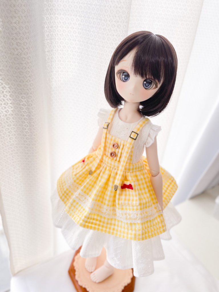【MDD】ギンガムエプロンドレスセット